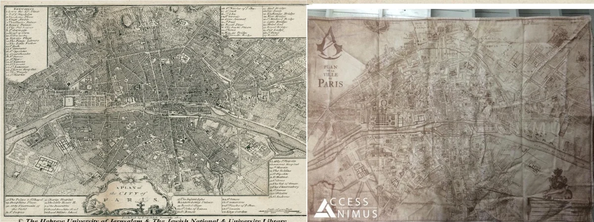 Карта Assassin's Creed Unity появилась в сети - фото 2