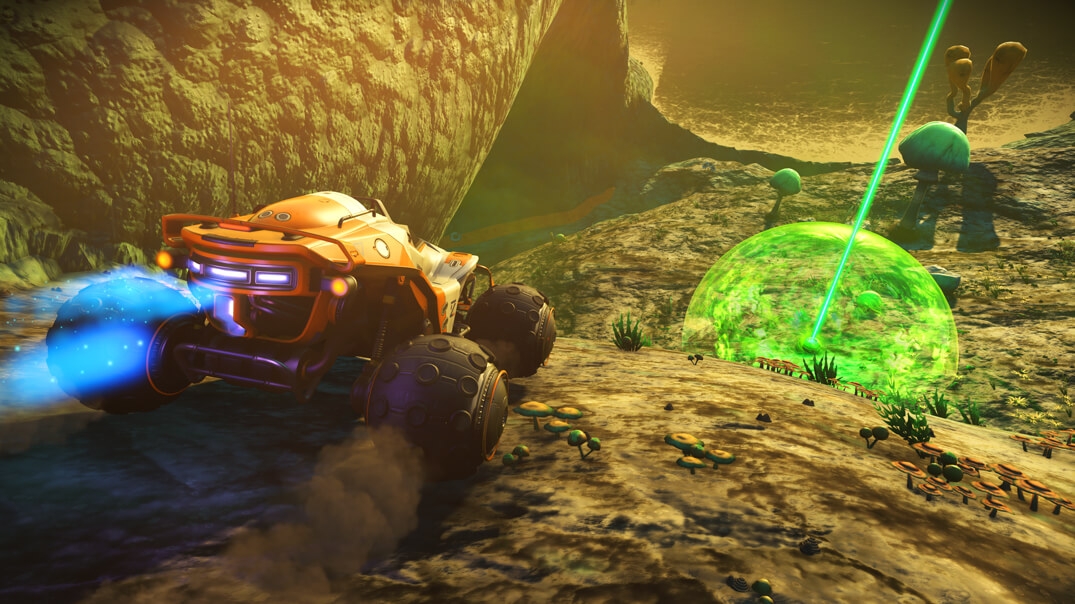 В No Man’s Sky появился наземный транспорт и поддержка PS4 Pro - изображение 3 В No Man’s Sky появился наземный транспорт и поддержка PS4 Pro - фото 3