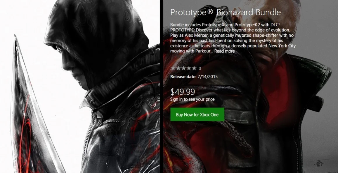 Обе части Prototype перенесли на Xbox One (обновлено) - фото 1