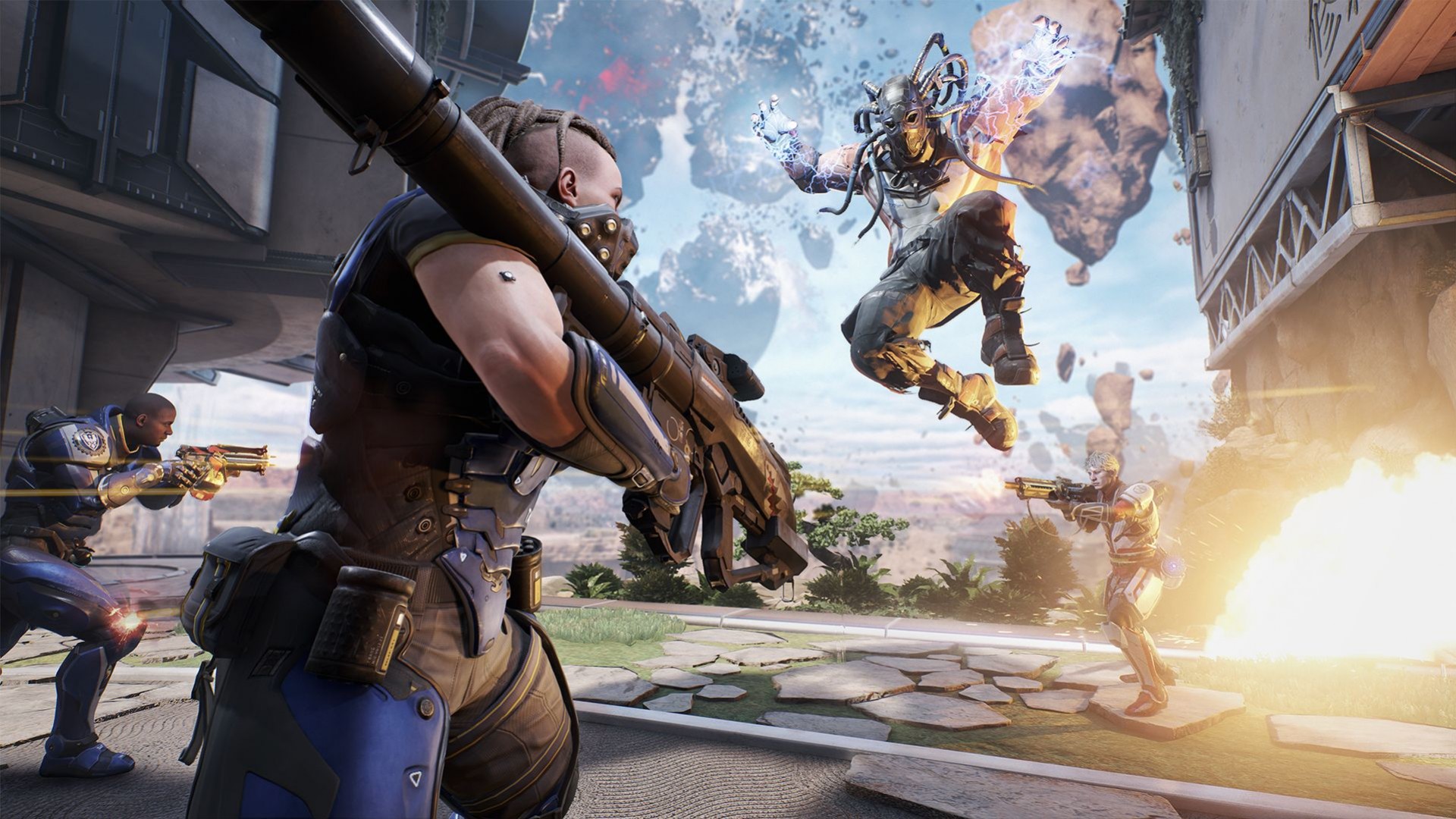 Авторы LawBreakers представили третий класс персонажей — Titan - изображение обложка