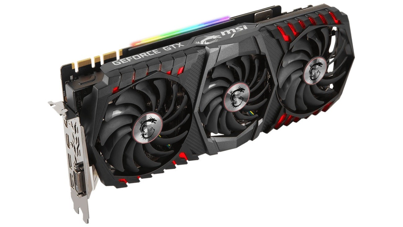 Видеокарта MSI GeForce GTX 1080 Ti Gaming X Trio весит 1,5 кг — Игромания