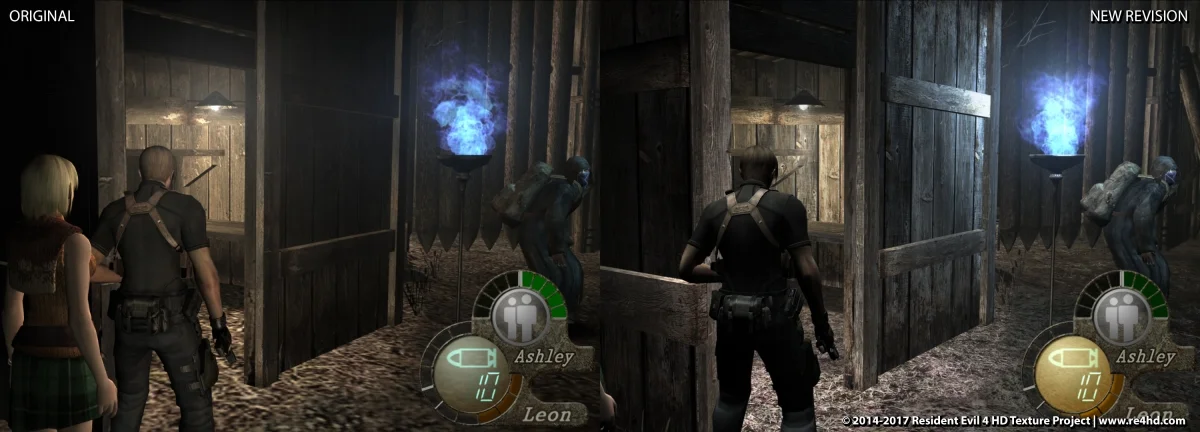 Авторы мода Resident Evil 4 HD Project показали, как изменились уровни в деревне - фото 4