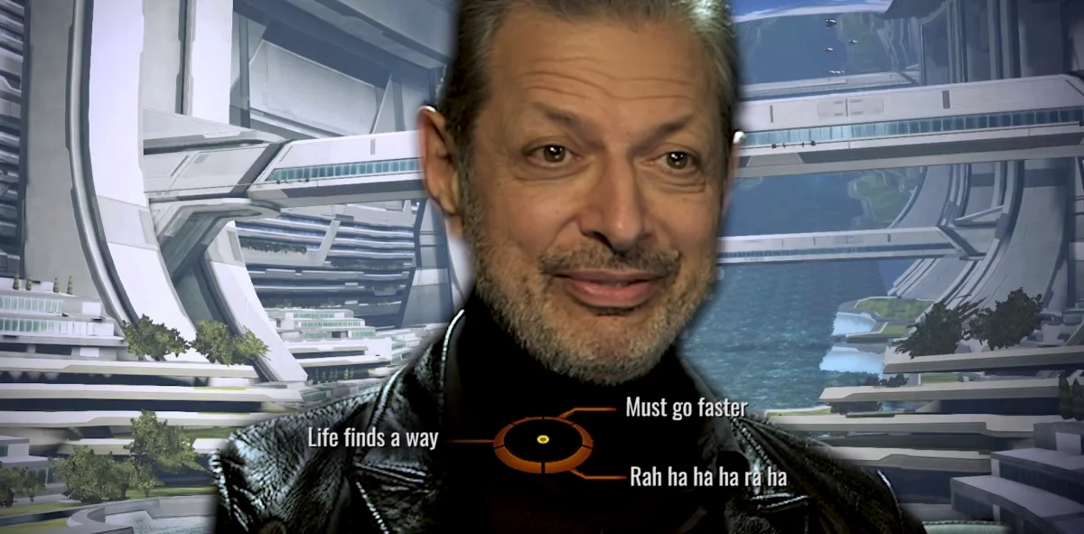 Mass Effect, GTA, Metal Gear: Джефф Голдблюм озвучил популярные реплики из игр - фото 1