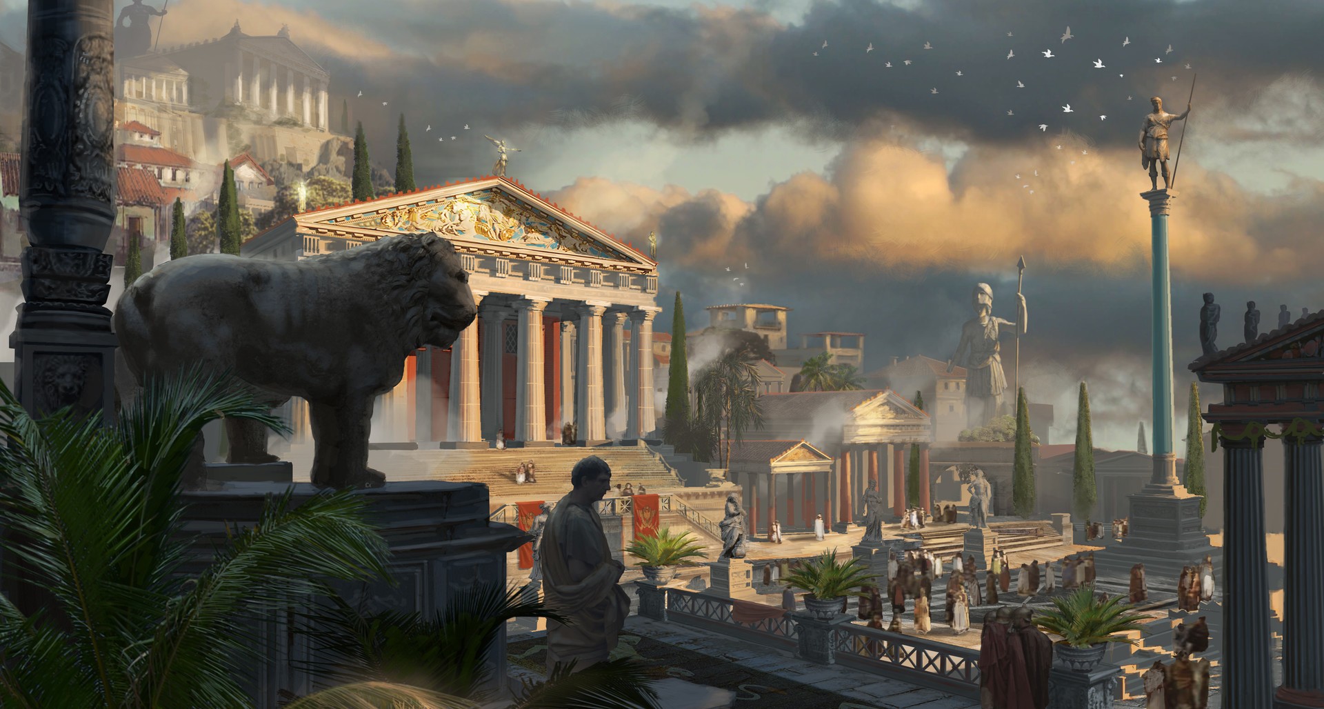 Слухи об Assassin's Creed: Odyssey — социальный стелс, корабли и Цербер - изображение обложка