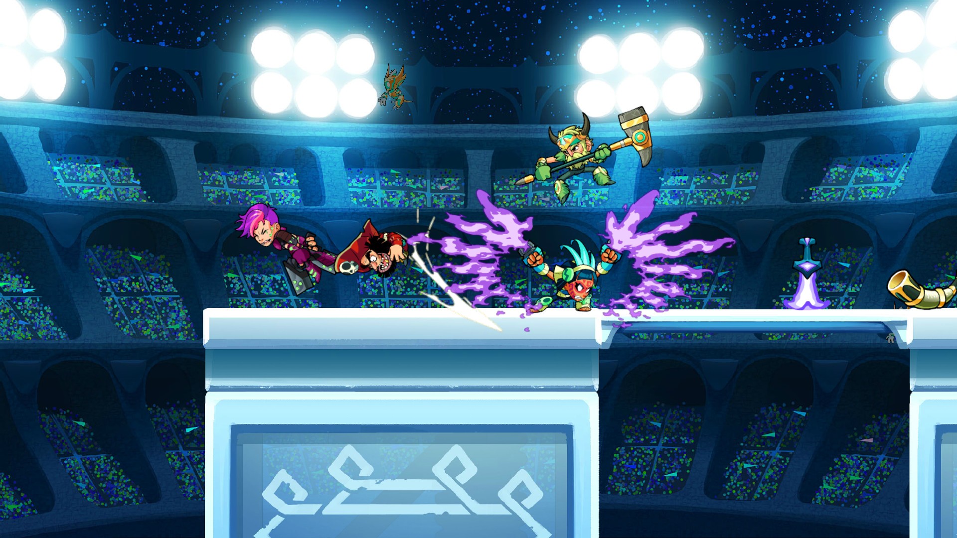 Brawlhalla будет поддерживать кроссплатформенную игру между PC и PS4 - изображение обложка