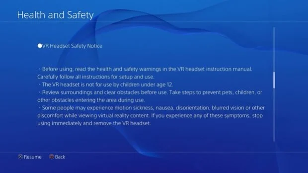 Шлем PS VR не предназначен для детей - изображение 1 Шлем PS VR не предназначен для детей - фото 1