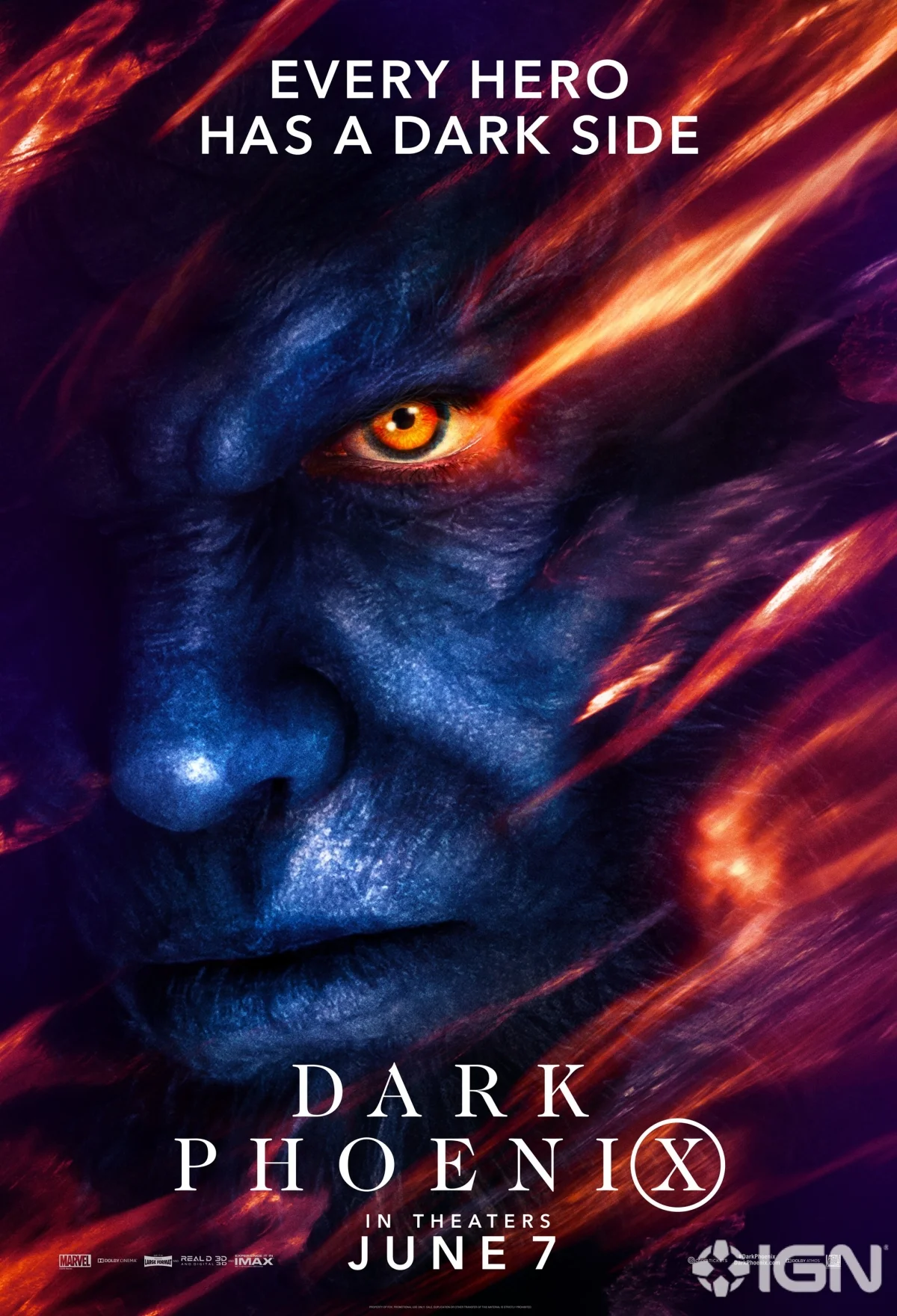 Десять новых постеров «Тёмного Феникса» с главными героями фильма - фото 6