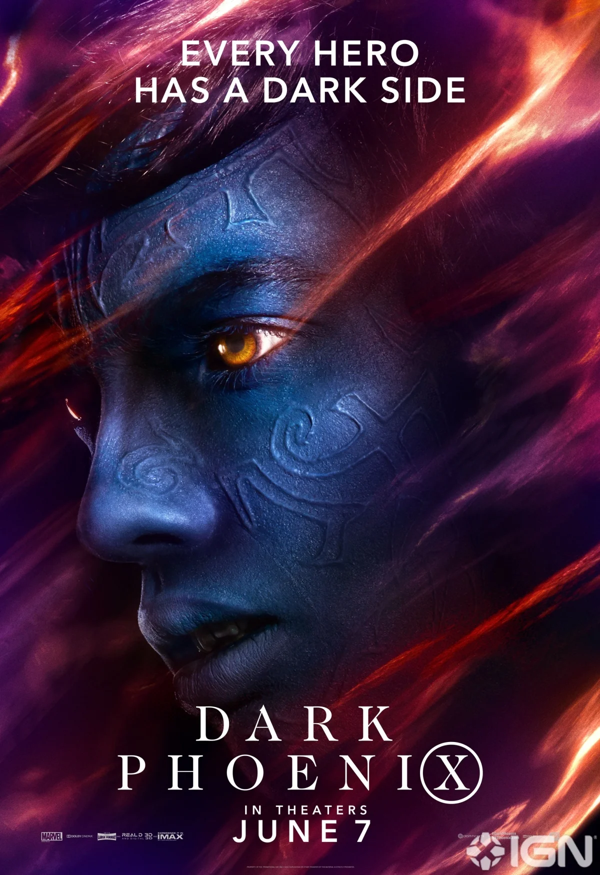 Десять новых постеров «Тёмного Феникса» с главными героями фильма - фото 8