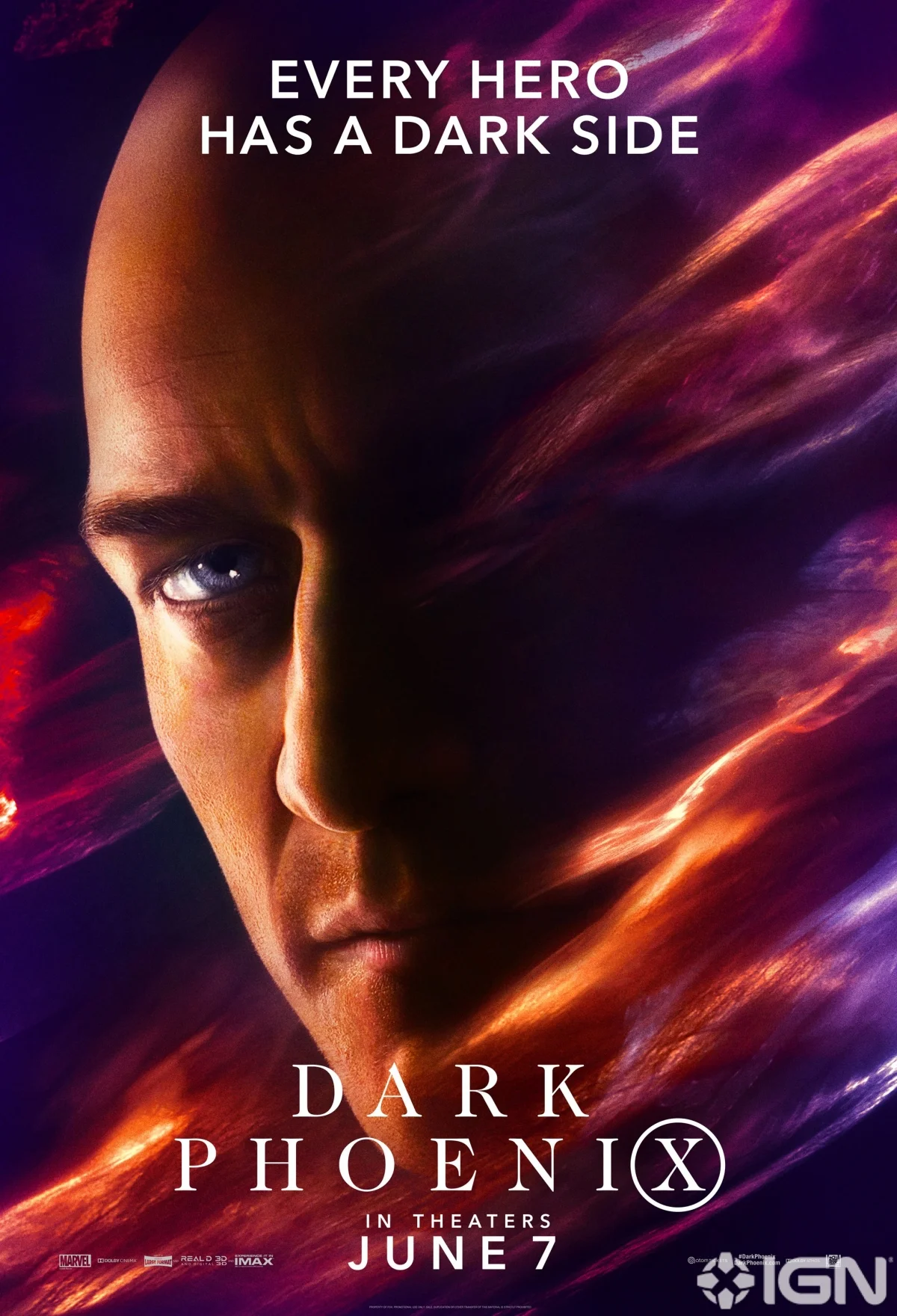 Десять новых постеров «Тёмного Феникса» с главными героями фильма - фото 2