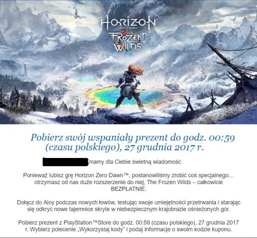 Sony раздаёт Horizon Zero Dawn: The Frozen Wilds. Некоторым... - изображение 1 Sony раздаёт Horizon Zero Dawn: The Frozen Wilds. Некоторым... - фото 1