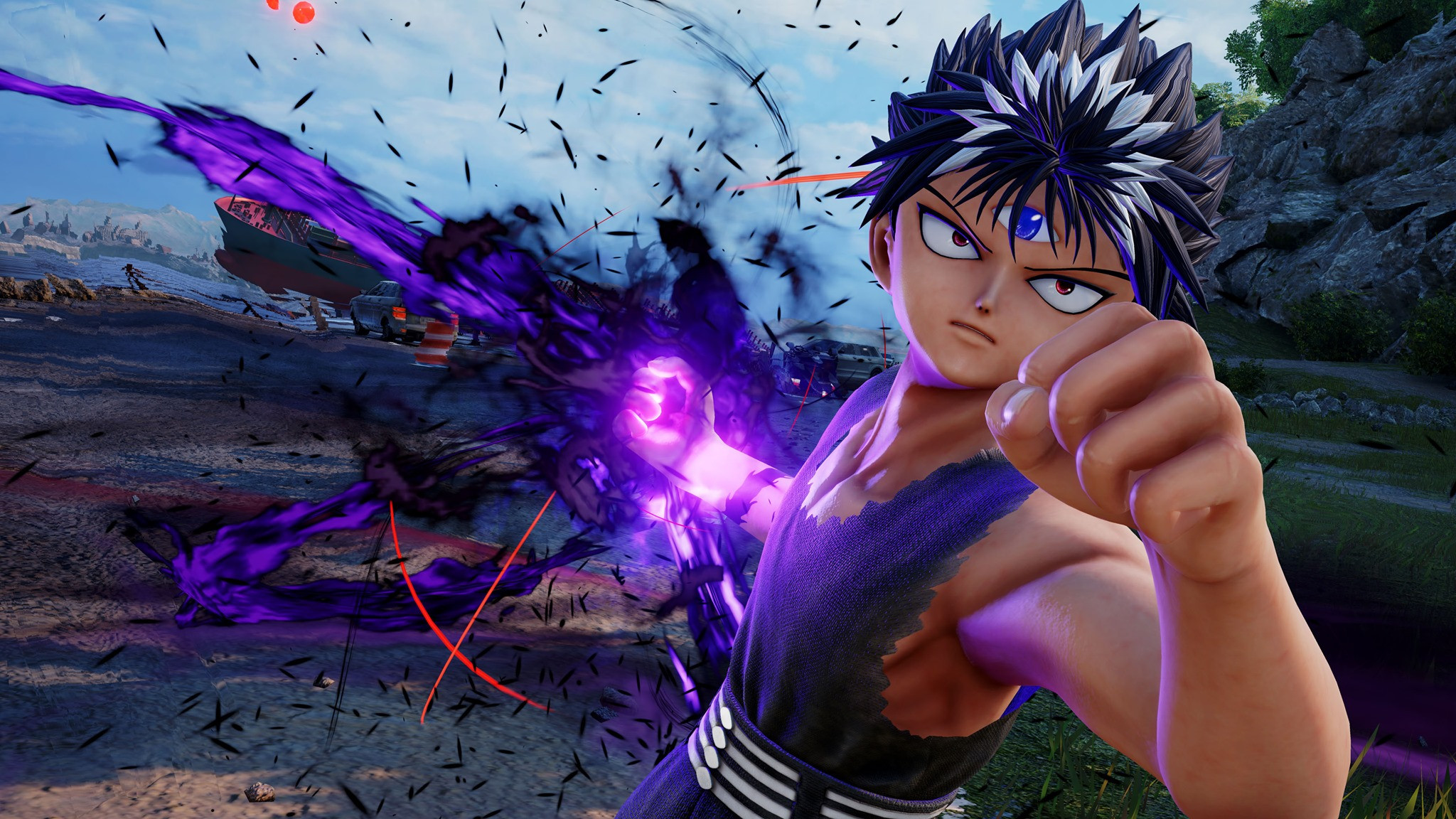 Хиэй из YuYu Hakusho появится в Jump Force этой осенью - изображение обложка
