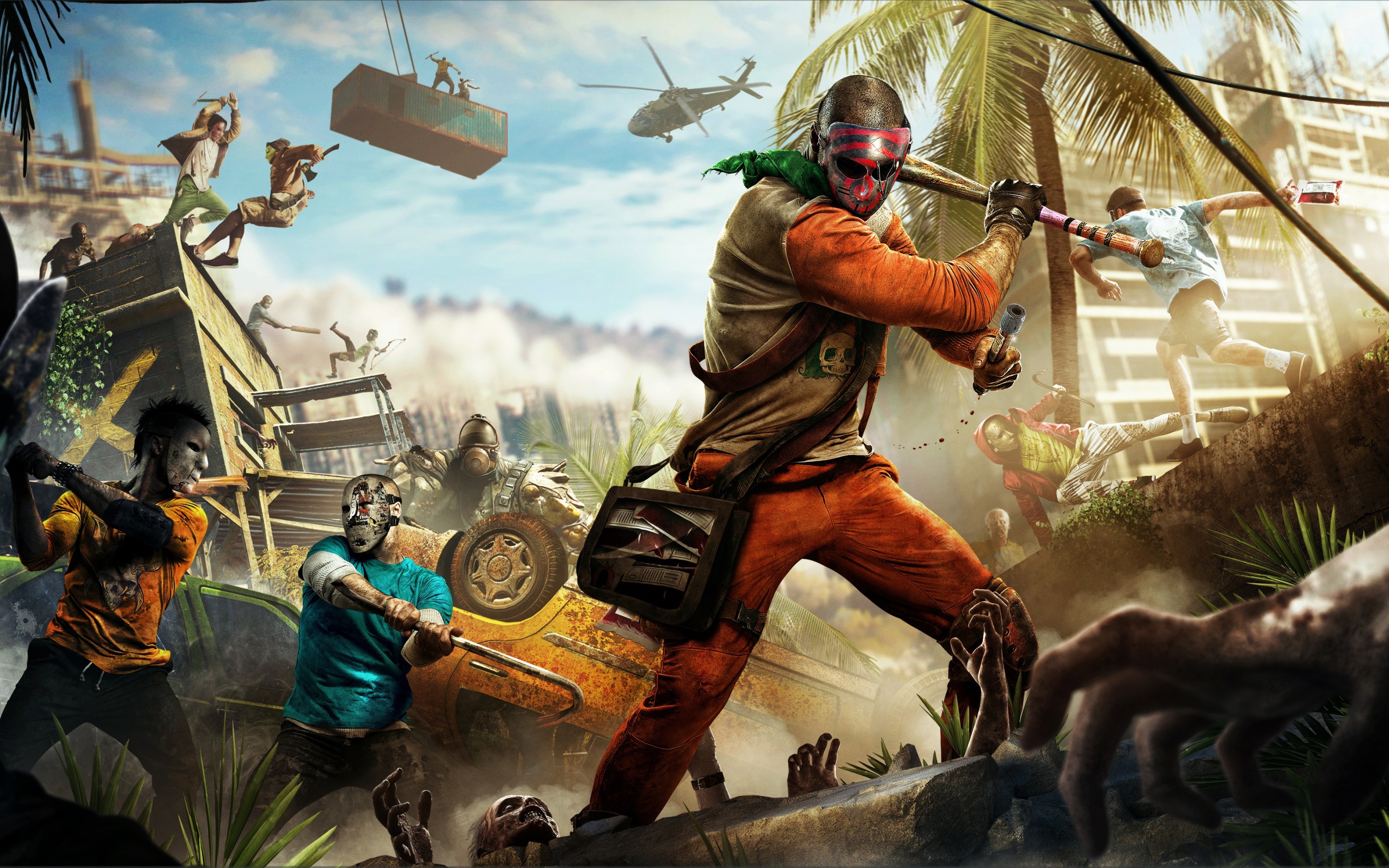 Начался ранний доступ к королевской битве Dying Light — Bad Blood - изображение обложка