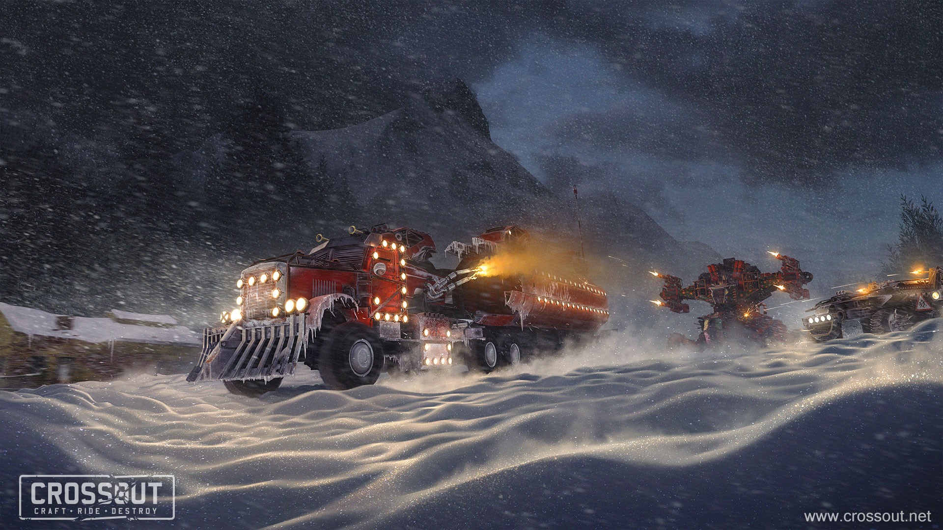 Бойцов Crossout ждут фура с подарками, Ледокол и Наукоград - изображение 1 Бойцов Crossout ждут фура с подарками, Ледокол и Наукоград - фото 1