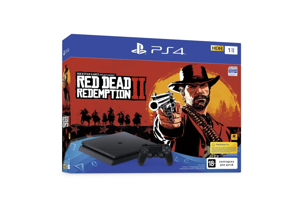 Sony выпустит PS4 Slim и PS4 Pro в комплекте с Red Dead Redemption 2 - фото 2