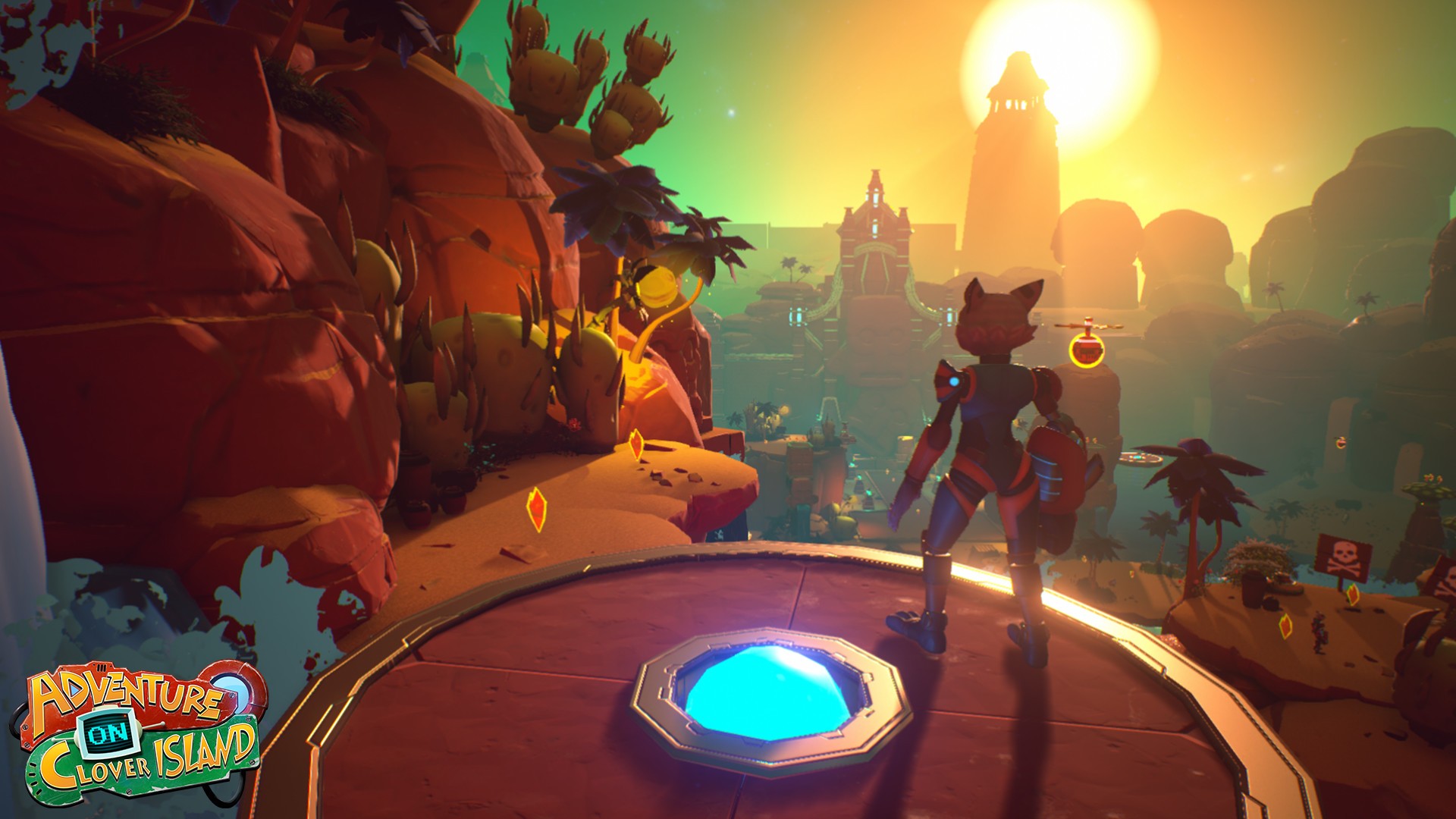 Приключенческая игра Skylar & Plux: Adventure on Clover Island получила дату релиза - изображение обложка