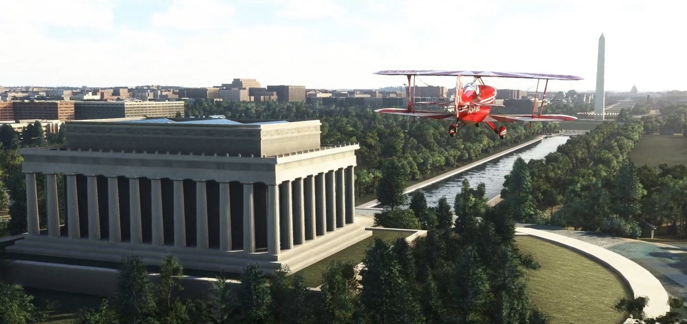 Microsoft Flight Simulator получила живописный трейлер об обновлении США - изображение обложка