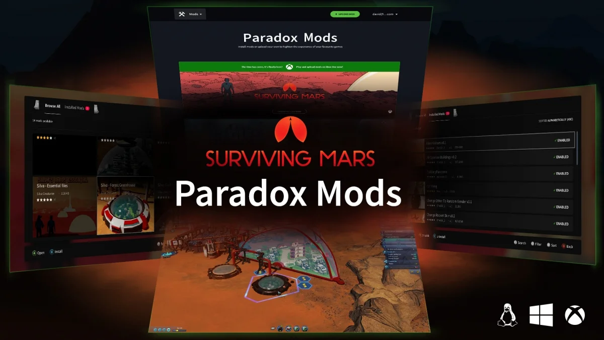 Paradox и Microsoft запустили платформу для размещения игровых модификаций - фото 1