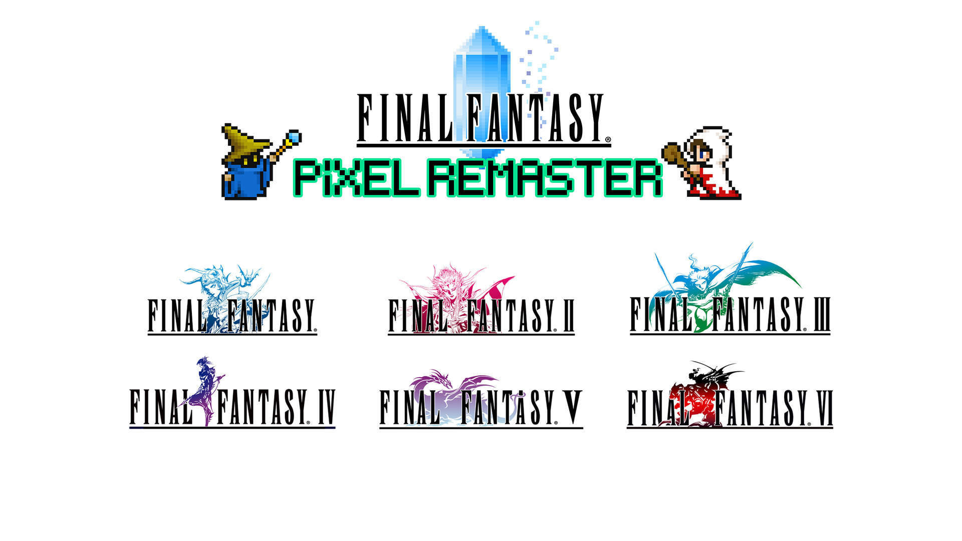 Пиксельные 2D-ремастеры первых игр серии Final Fantasy начнут выходить в июле - изображение обложка