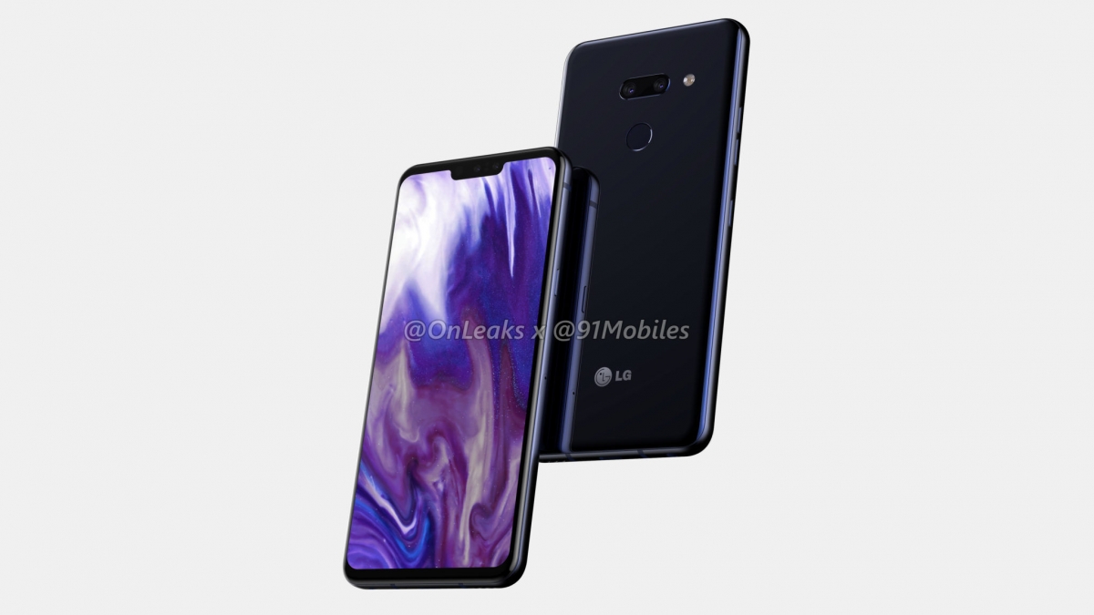 Появились качественные рендеры смартфона LG G8 ThinQ - изображение 1 Появились качественные рендеры смартфона LG G8 ThinQ - фото 1