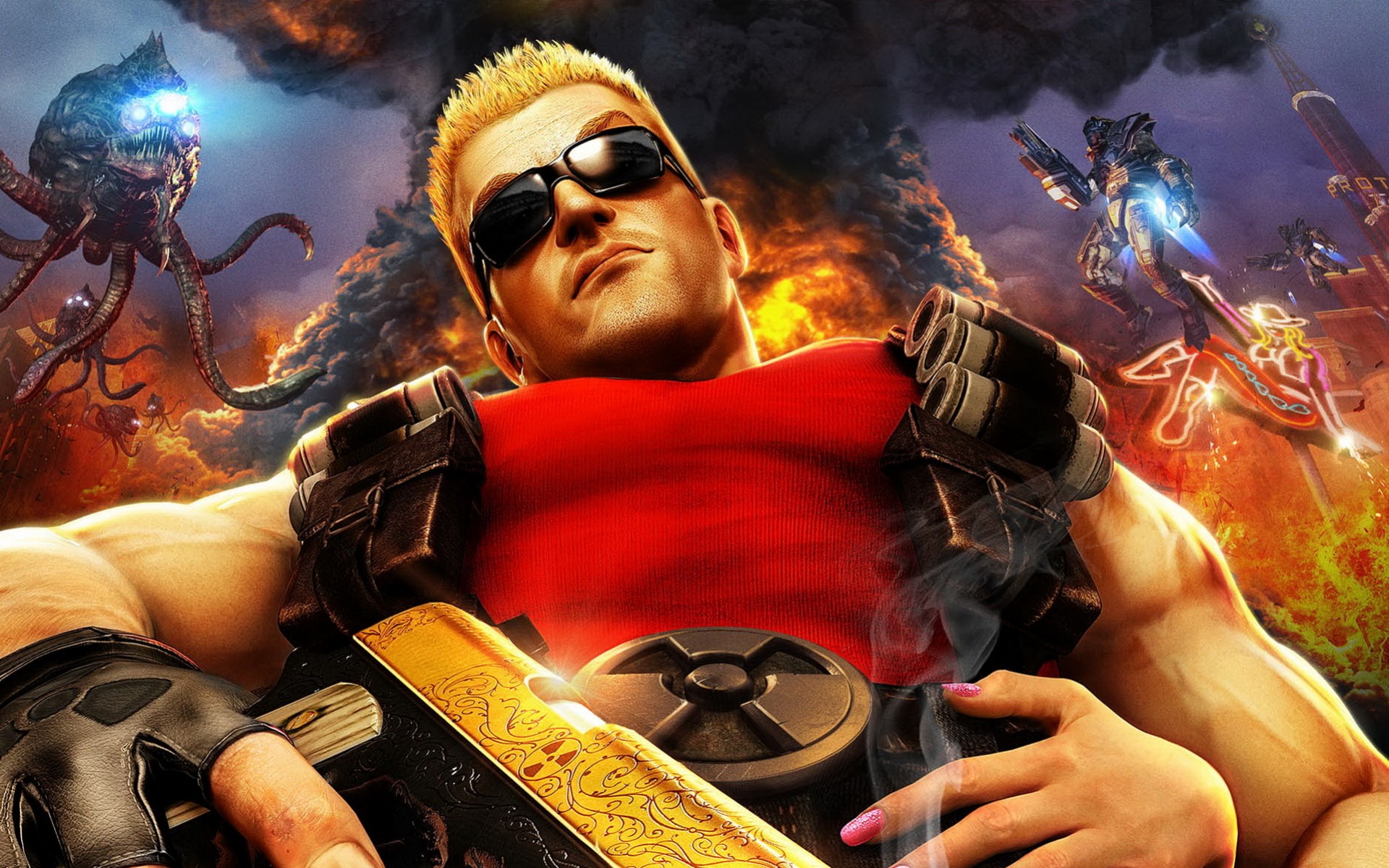 В сети появились намеки на новую часть Duke Nukem - изображение обложка