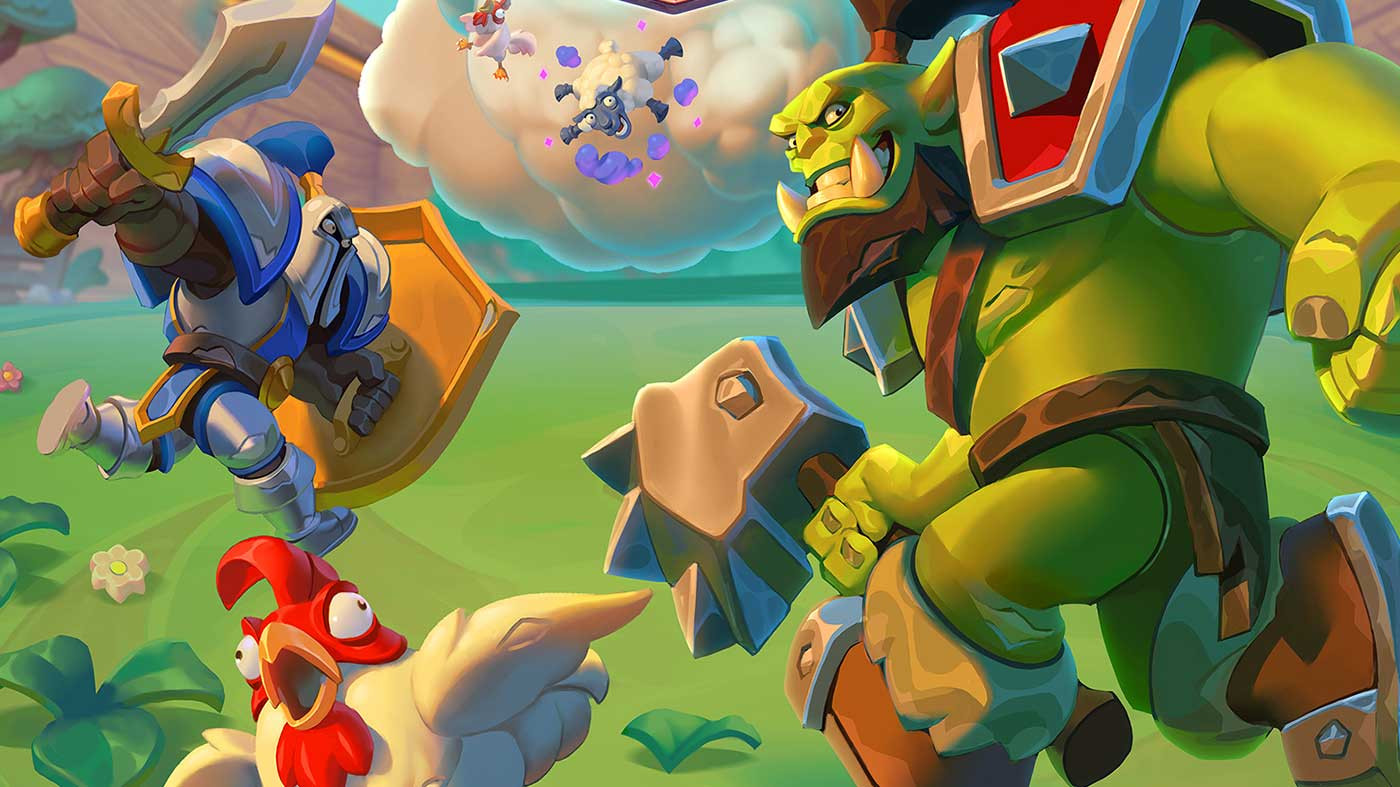 В сети появился игровой процесс мобильной Warcraft Arclight Rumble - изображение обложка