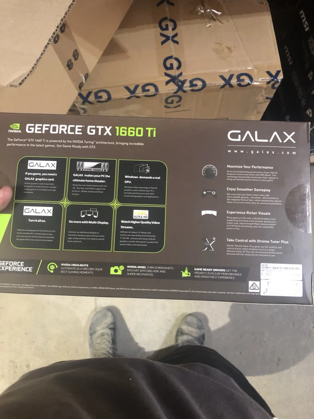 На Reddit появились фото упаковки GeForce GTX 1660 Ti в исполнении Galax - фото 3