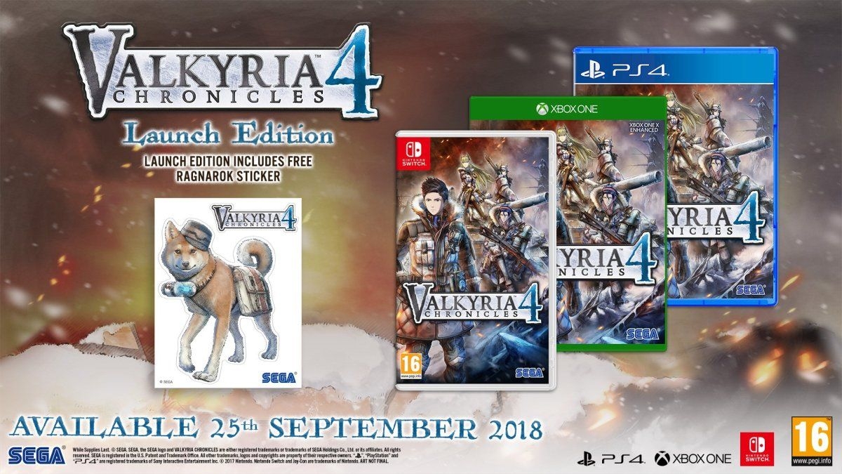 У Valkyria Chronicles 4 теперь есть дата релиза - изображение 1 У Valkyria Chronicles 4 теперь есть дата релиза - фото 1