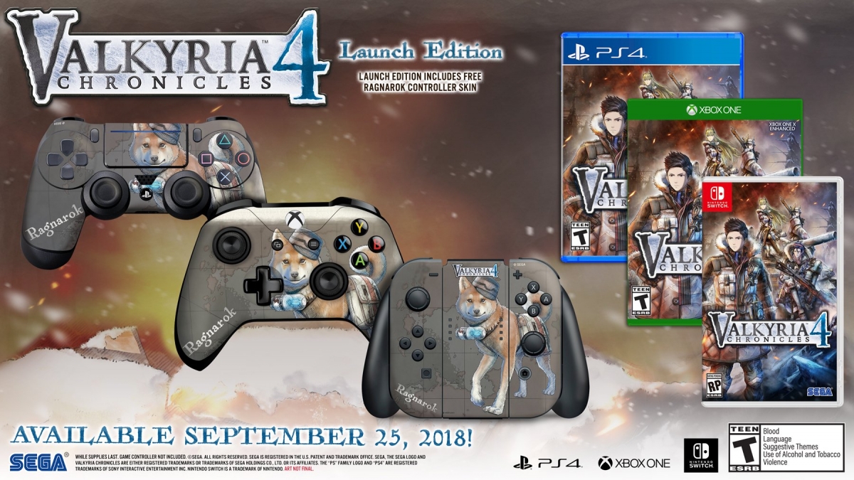 У Valkyria Chronicles 4 теперь есть дата релиза - изображение 2 У Valkyria Chronicles 4 теперь есть дата релиза - фото 2