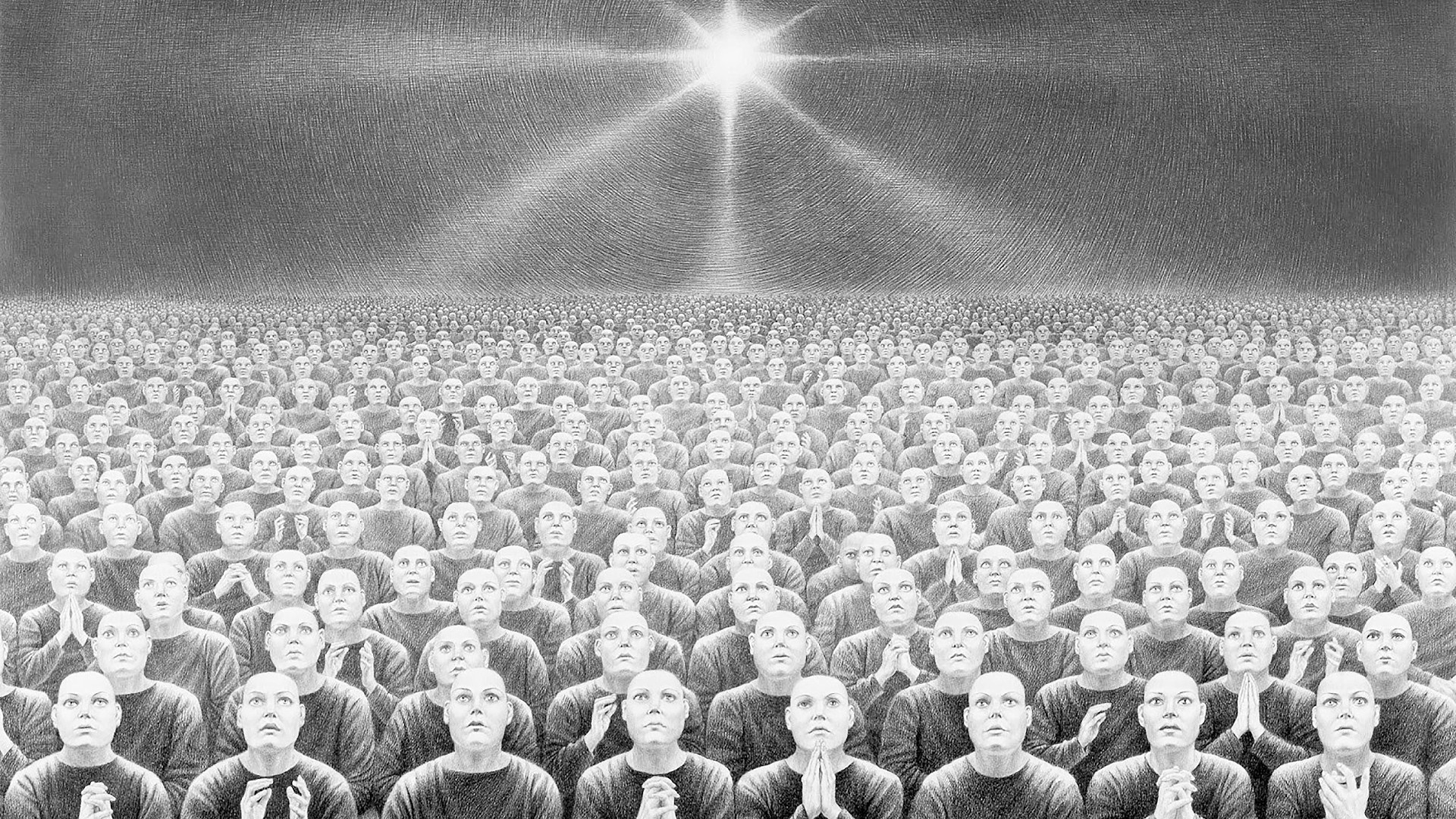 «Пусть всегда будет солнце» как лейтмотив трейлера экранизации «Мы» Замятина - изображение обложка