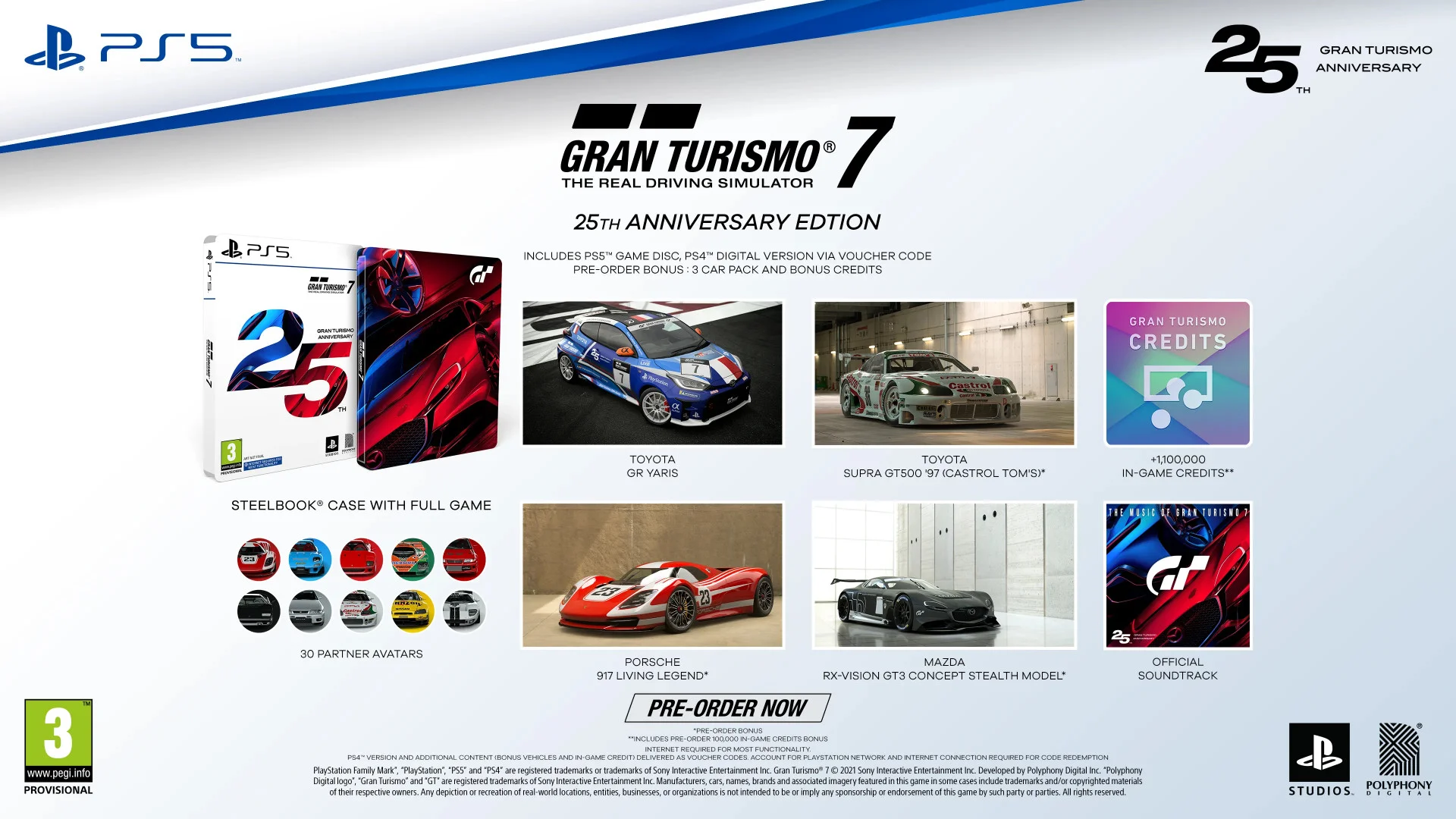 Авторы Gran Turismo 7 рассказали о бонусах за предзаказы - фото 1
