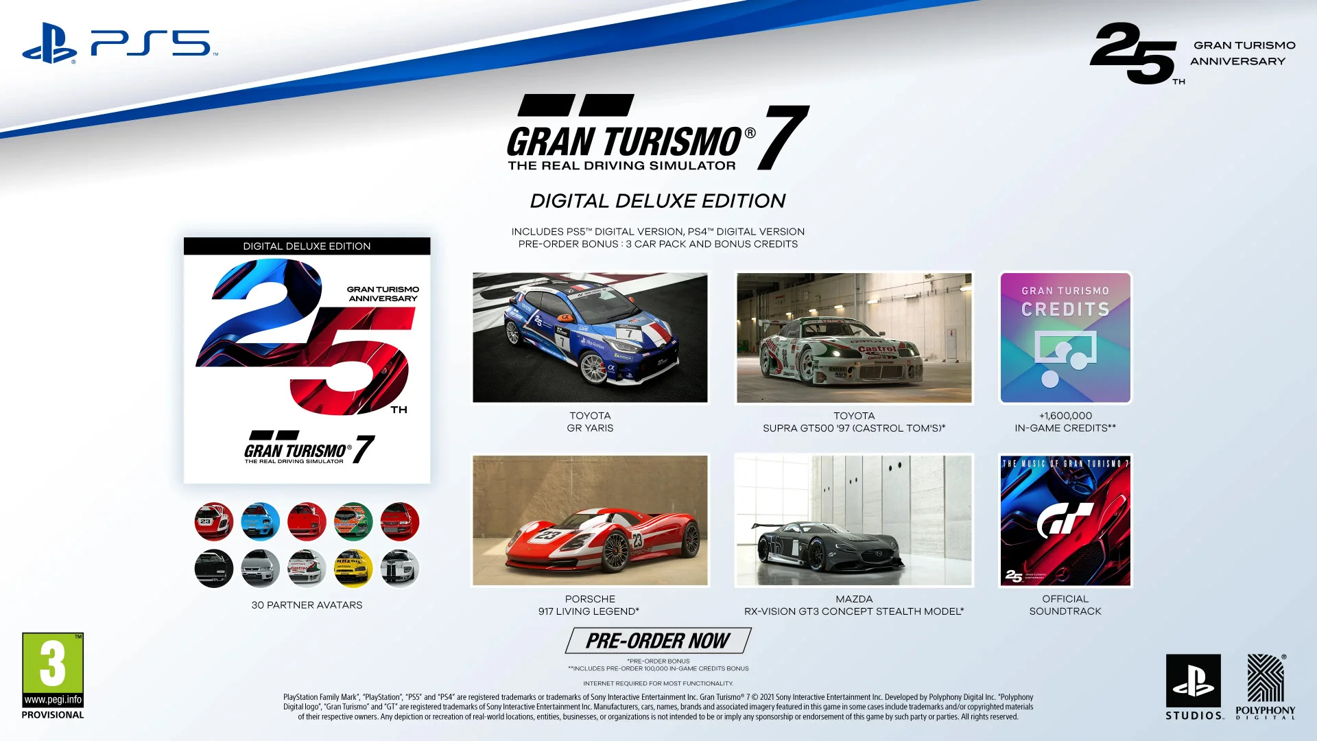 Авторы Gran Turismo 7 рассказали о бонусах за предзаказы - фото 2