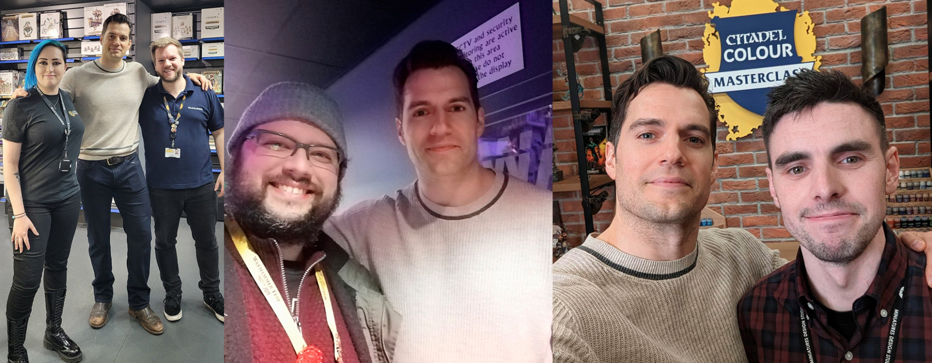 Генри Кавилл побывал в офисе Games Workshop - изображение 2 Генри Кавилл побывал в офисе Games Workshop - фото 2