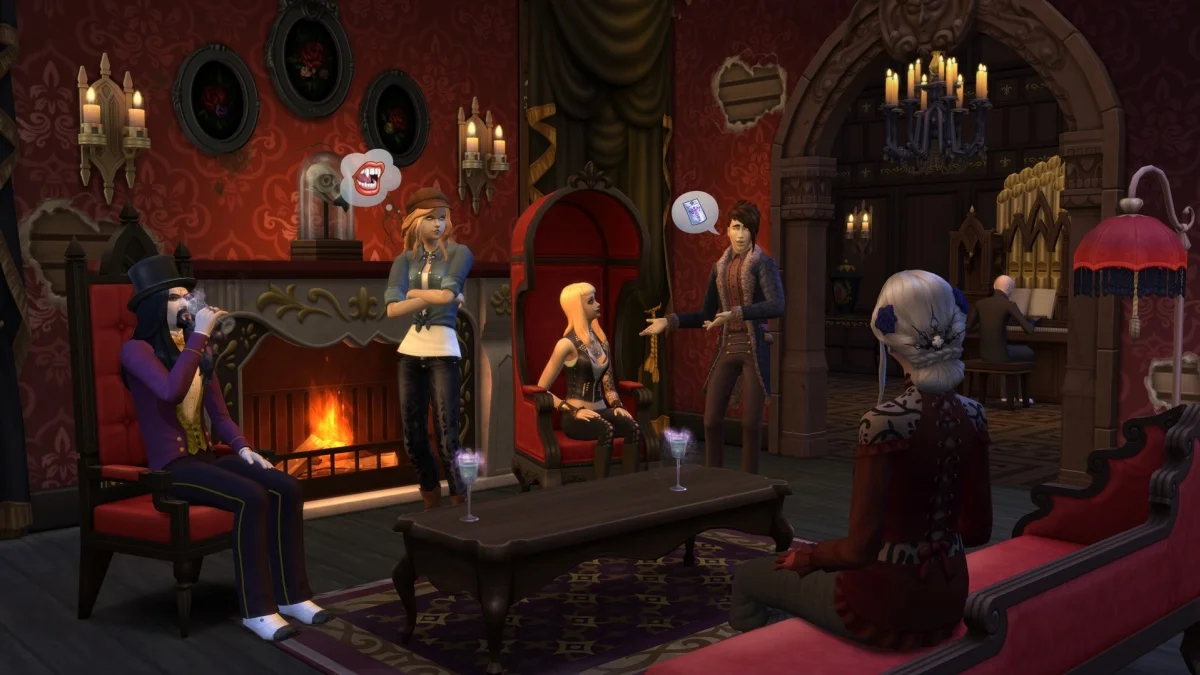 В Sims 4 появятся вампиры - фото 1