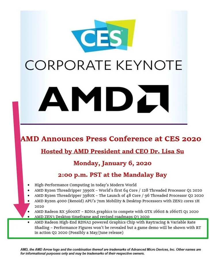AMD покажет на CES 2020 видеокарту с трассировкой лучей - фото 1