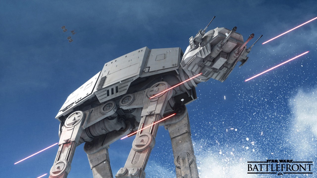 В сети появилось геймплейное видео альфа-версии Star Wars: Battlefront - изображение обложка