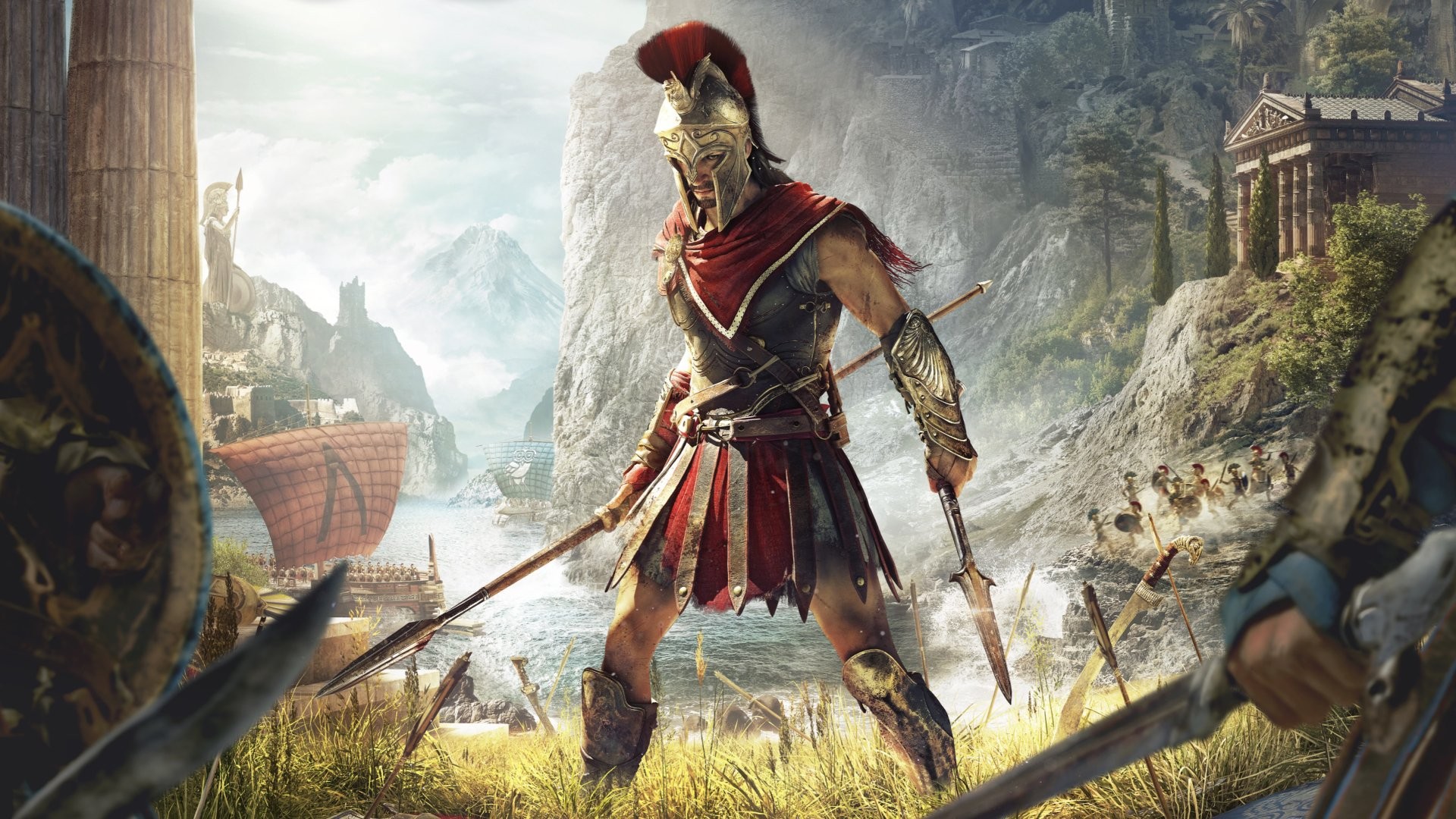 «Определи свою судьбу» — Ubisoft выпустила релизный трейлер Assassin's Creed Odyssey - изображение обложка