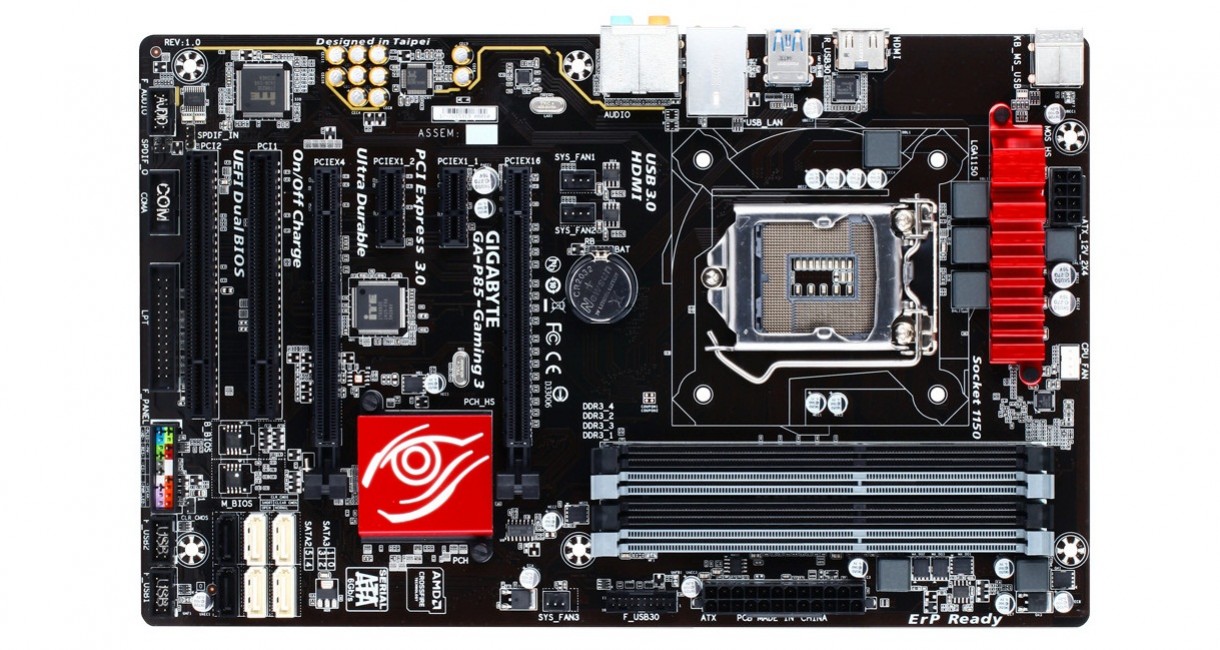 Gigabyte выпустила системную плату P85-Gaming 3 - изображение обложка