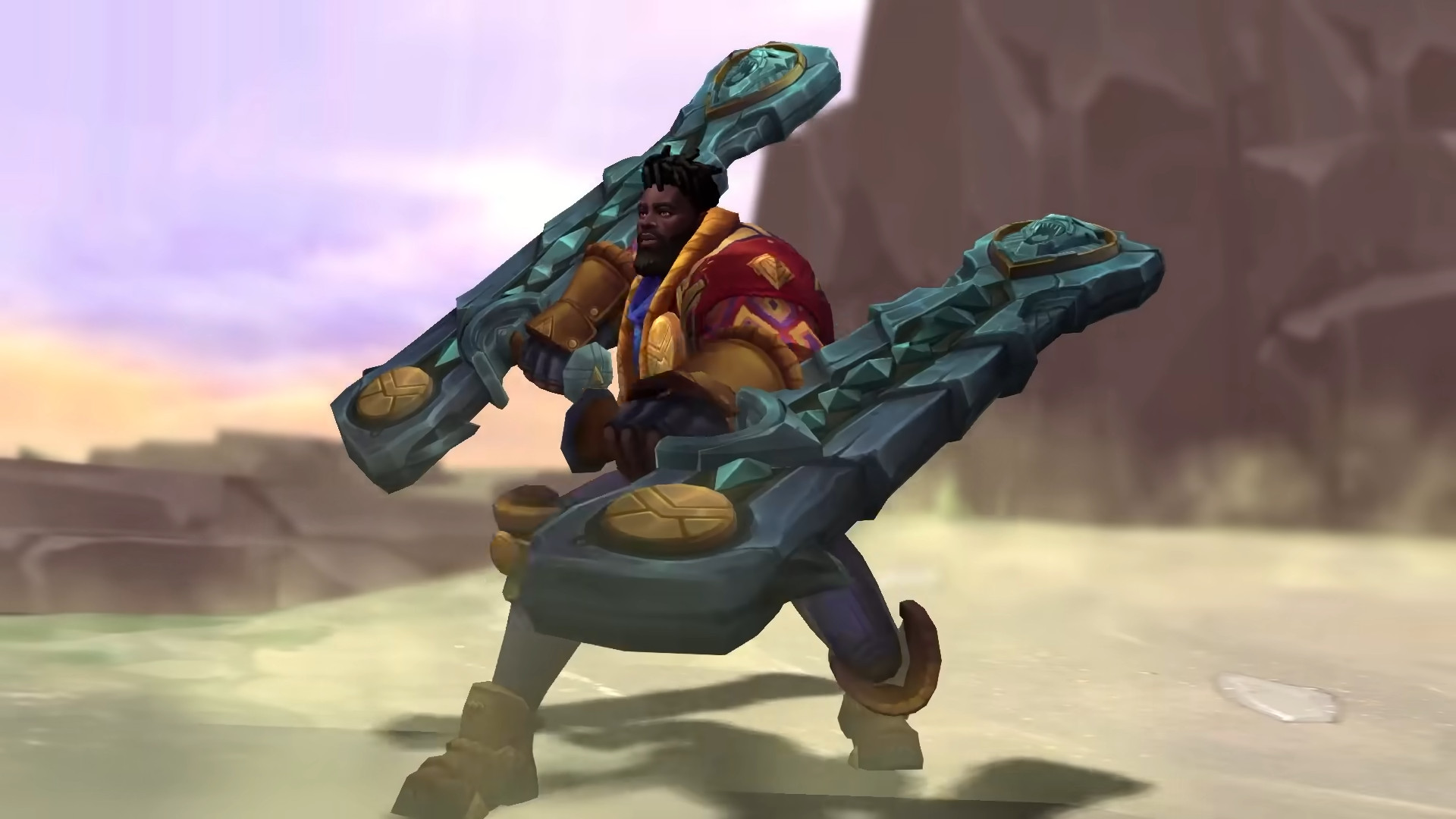 Riot Games показала игровой процесс за нового чемпиона League of Legends, К'Санте - изображение обложка