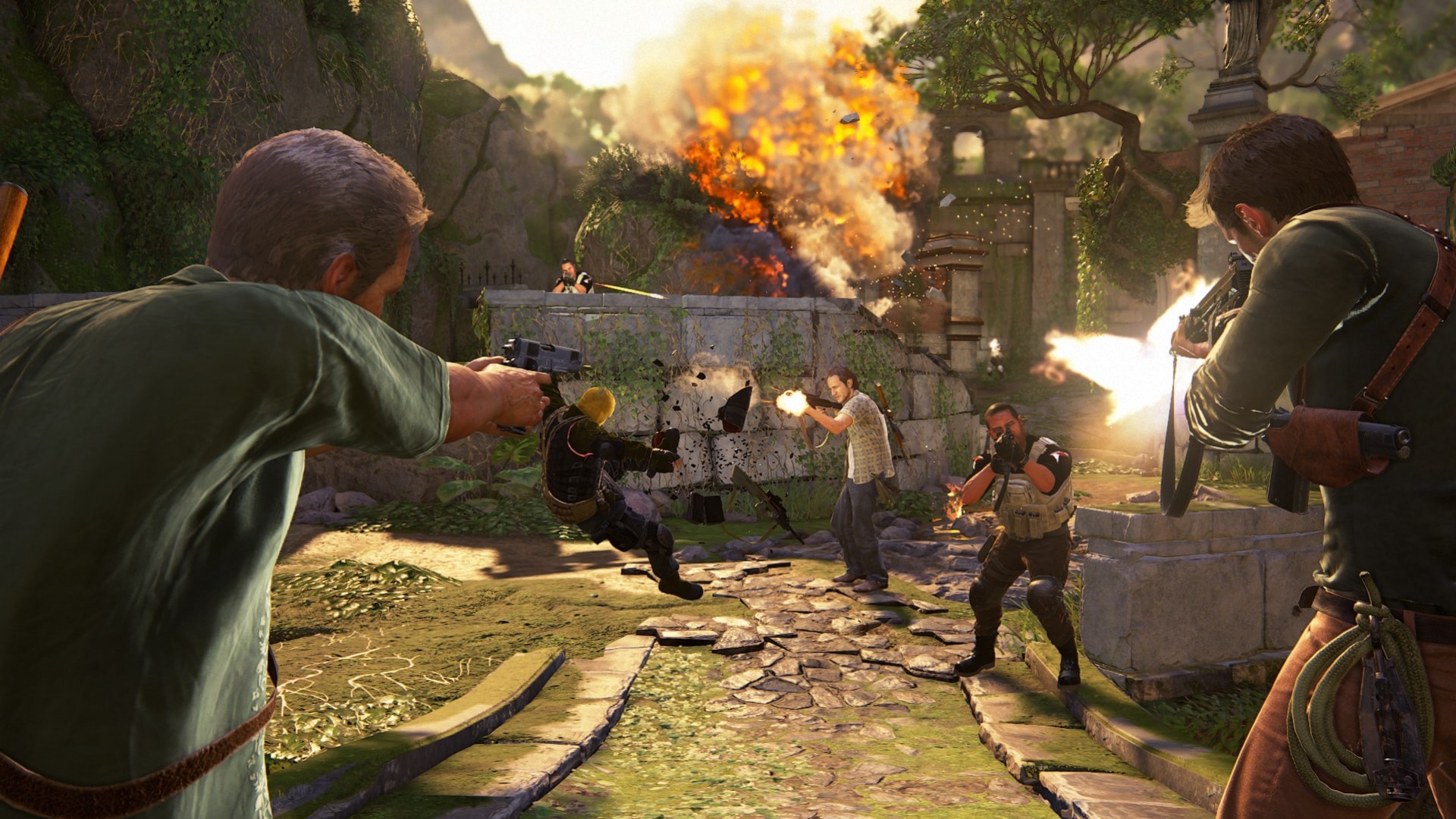 Кооперативный режим спешит в Uncharted 4 - изображение обложка