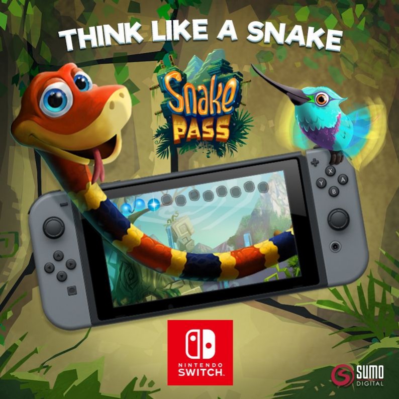 Игра Snake Pass выйдет на Nintendo Switch - изображение обложка