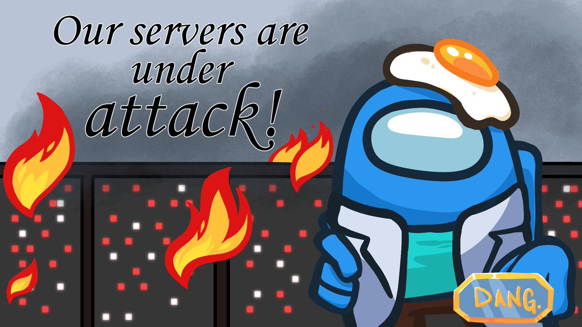 Серверы Among Us уже три дня подвергаются DDoS-атакам - изображение обложка
