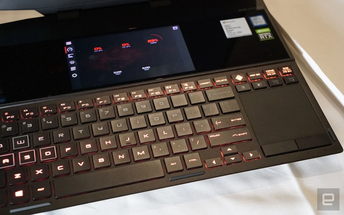 HP представила игровой ноутбук HP Omen X 2S с дополнительным экраном - фото 5
