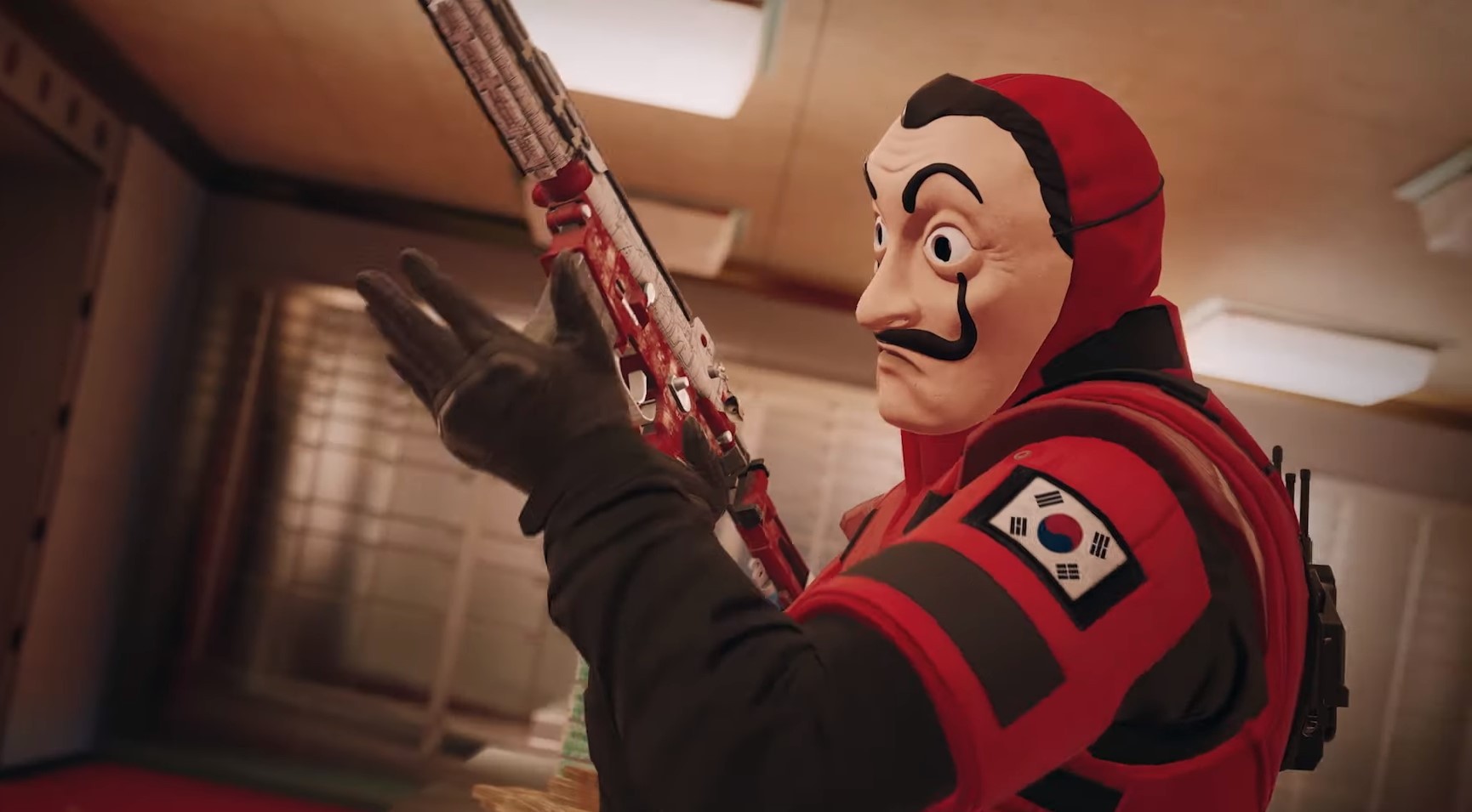 В Rainbow Six Siege началось временное событие «Бумажный дом» - изображение обложка