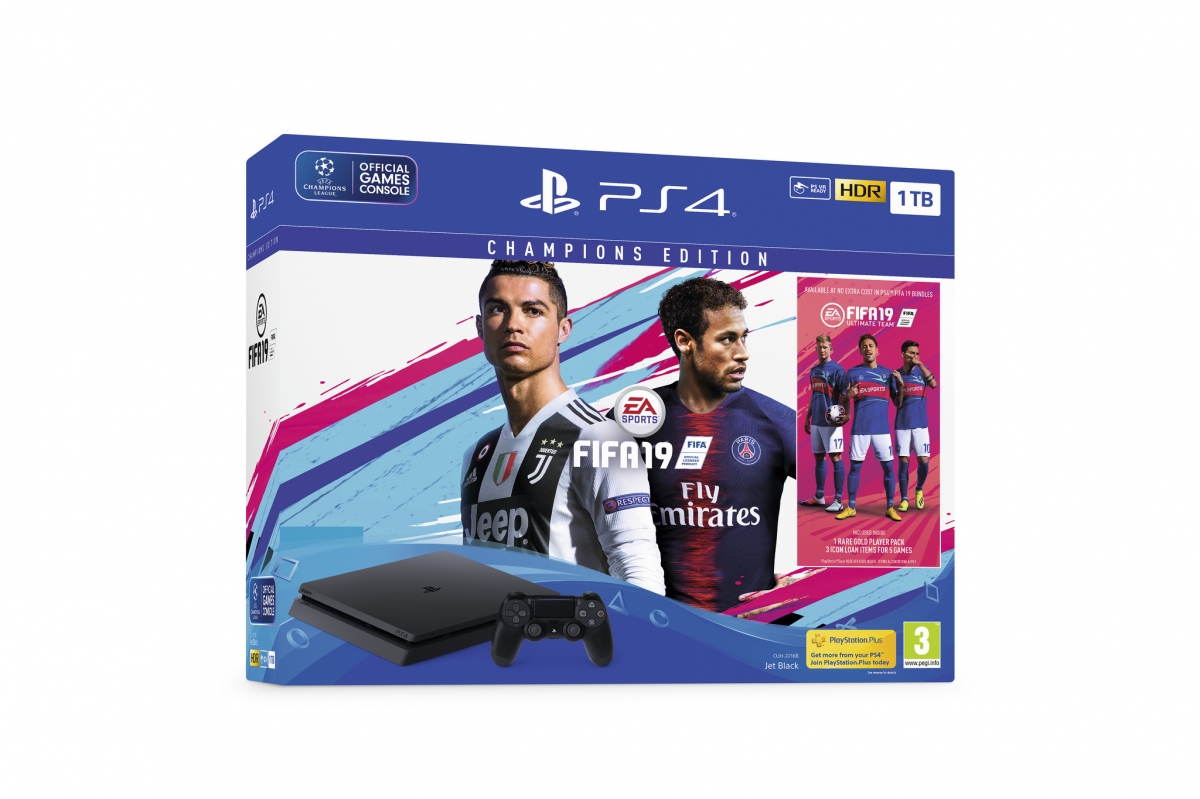 Sony представила шесть комплектов PlayStation 4 с FIFA 19 - изображение 1 Sony представила шесть комплектов PlayStation 4 с FIFA 19 - фото 1
