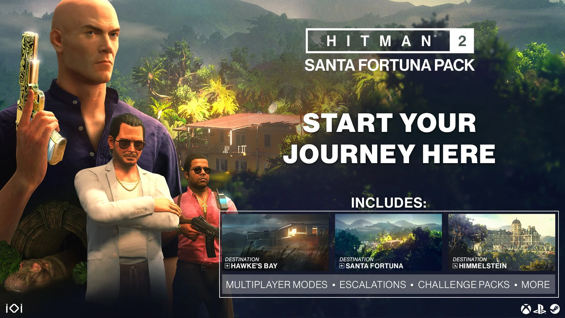 IOI выпустила набор Hitman 2 Santa Fortuna для новых игроков - фото 1