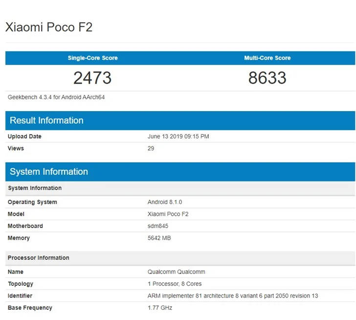Xiaomi Pocophone F2 не радует производительностью - фото 1