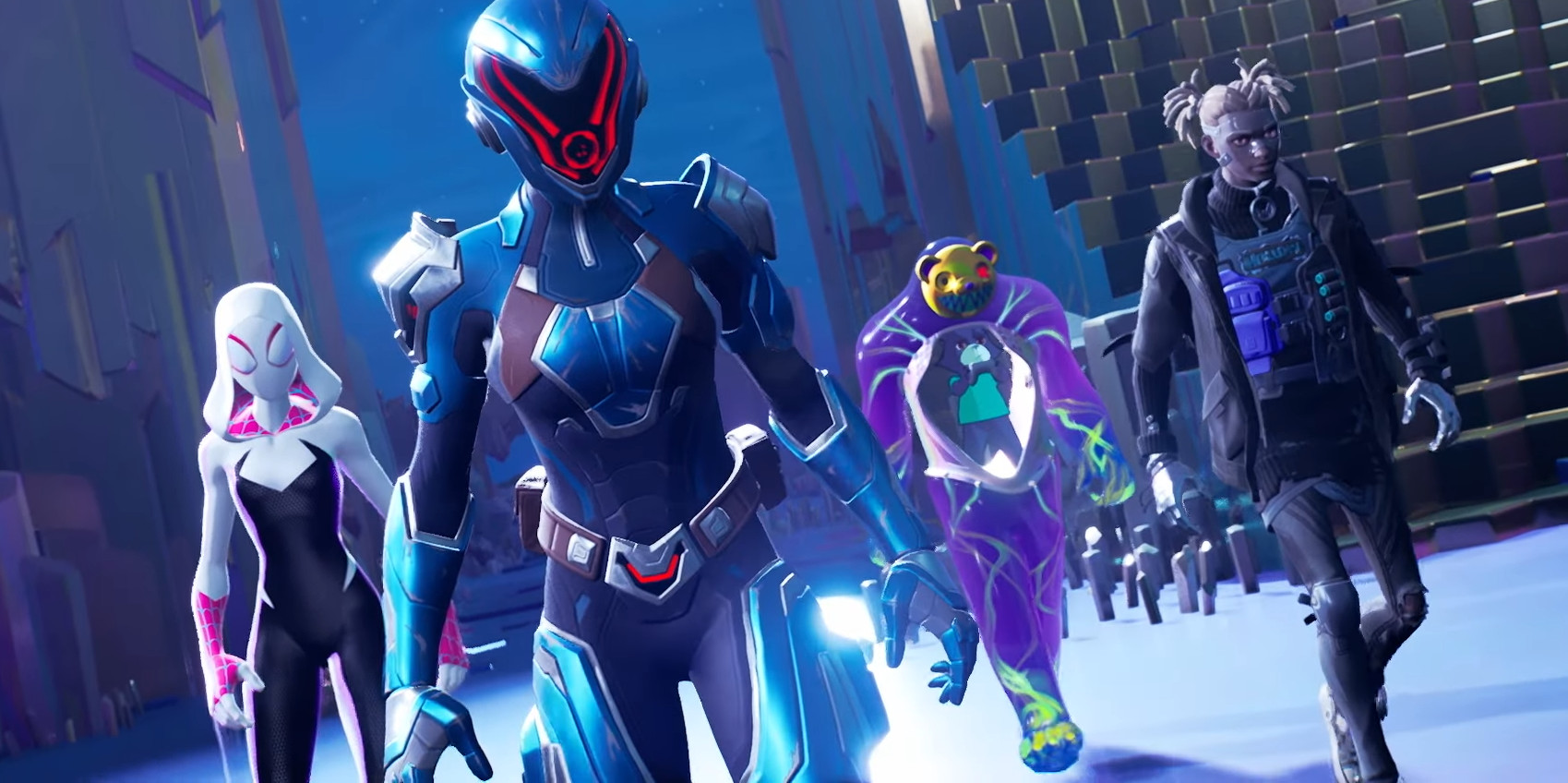 Хром, Гвен-паук и проницаемые стены в трейлерах нового сезона Fortnite - изображение обложка