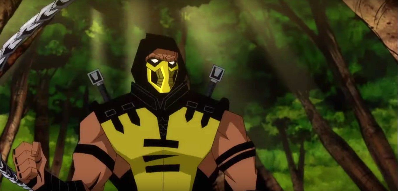 Появился новый отрывок мультфильма по Mortal Kombat со Скорпионом - изображение обложка