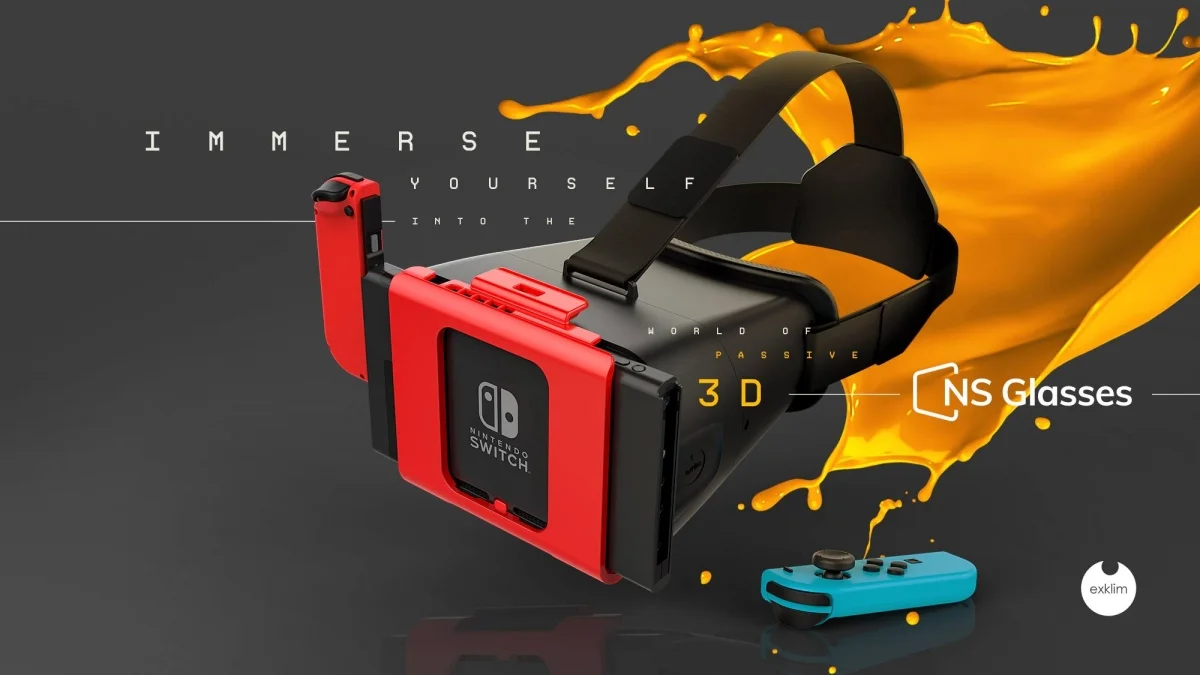 NS Glasses превратит консоль Nintendo Switch в VR-гарнитуру - фото 1