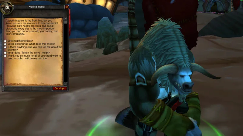 На неофициальном сервере World of Warcraft устроили учебную эпидемию - изображение 2 На неофициальном сервере World of Warcraft устроили учебную эпидемию - фото 2